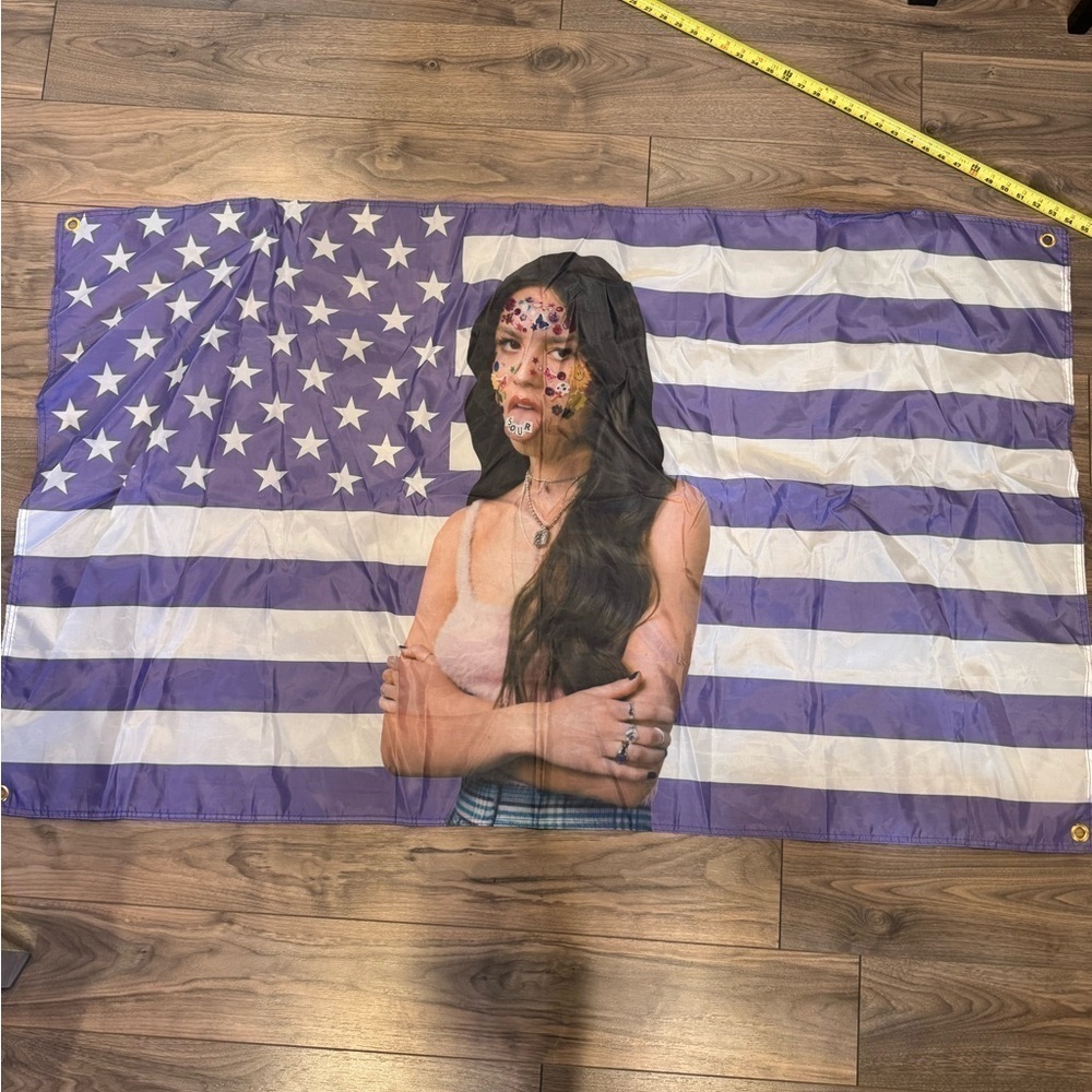 Olivia Rodrigo Sour Flag 58”x34”